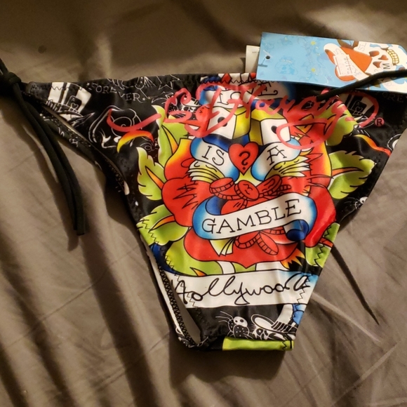 tiger Ed foil bikini hardy tiger Ed foil bikini hardy
